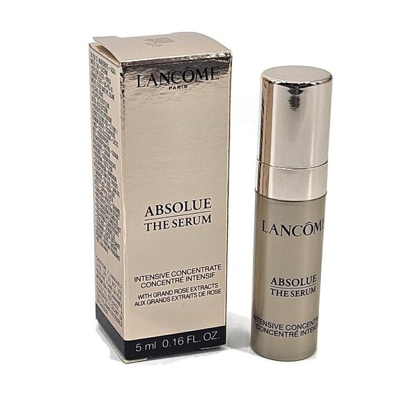 New (6) Lancome Absolue The Serum Intensive Concentrate 0.16oz/5ml Grand Rose - Picture 2 of 7